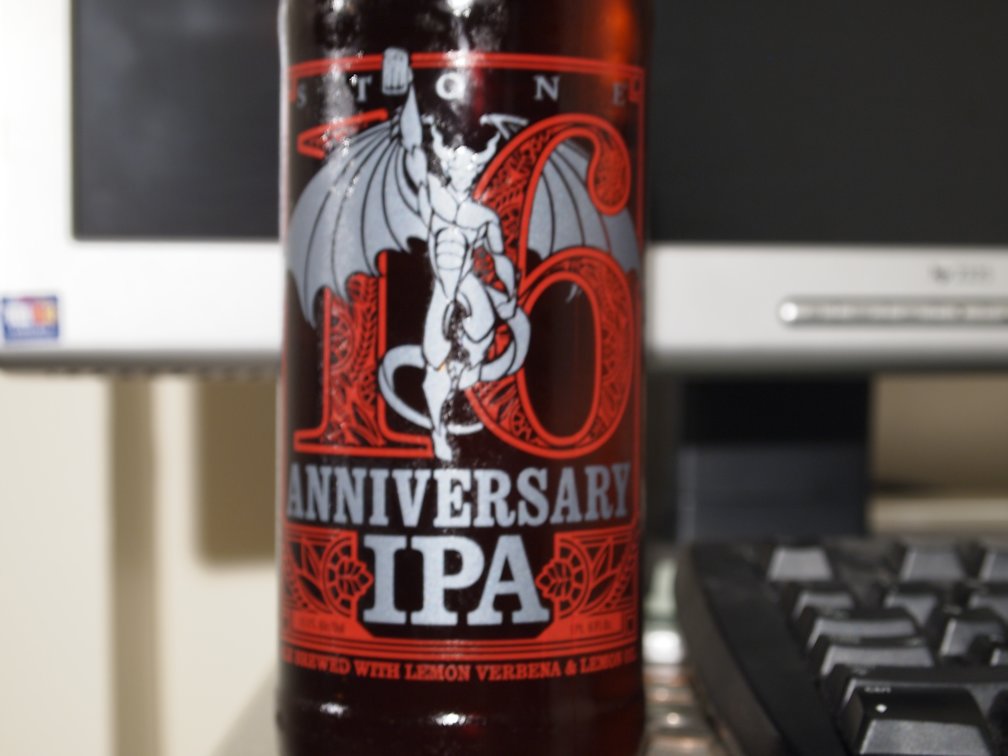 16th anniversary bottle