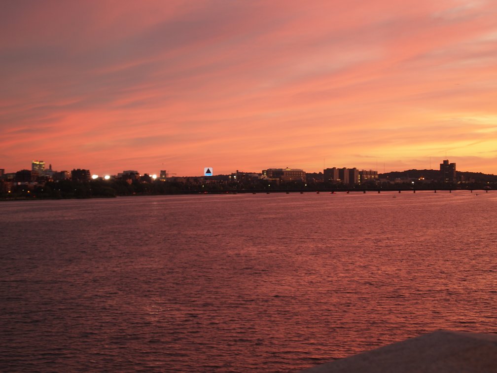 Citgo sign at sunset