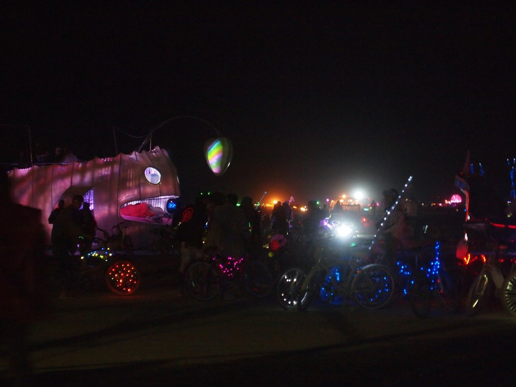 angler fish art car