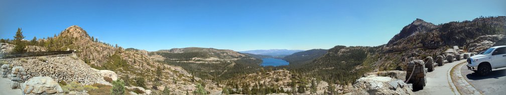 Panorama Donner Lake