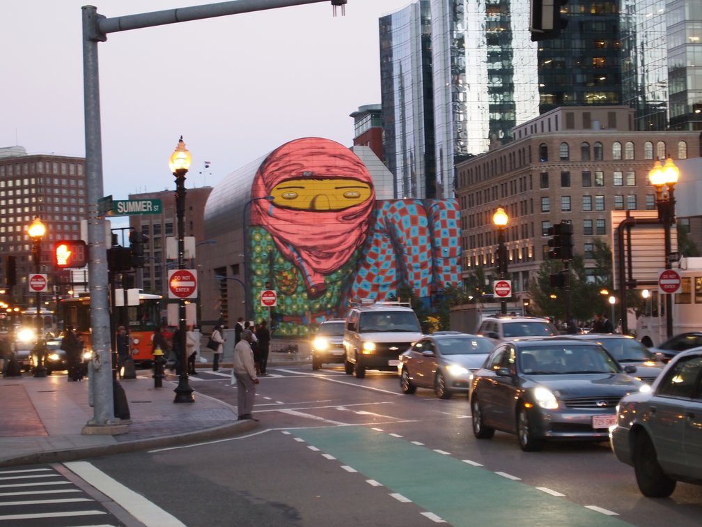 Mural by South Station